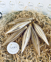 Vianočné lúče šampaň - rakety 6ks